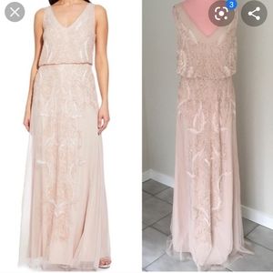 Adrianna Papell beaded gown